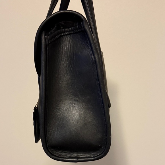 Coach Black Belmont Satchel - Picture 4 of 9